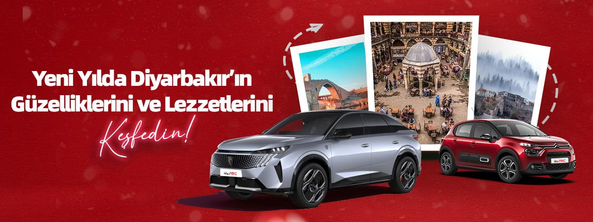 Diyarbakır’ın En Güzel Lokasyonlarını ve Tatlarını Araç Kiralayarak Keşfedin!